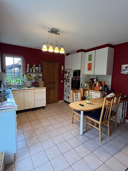 La cuisine avant le projet