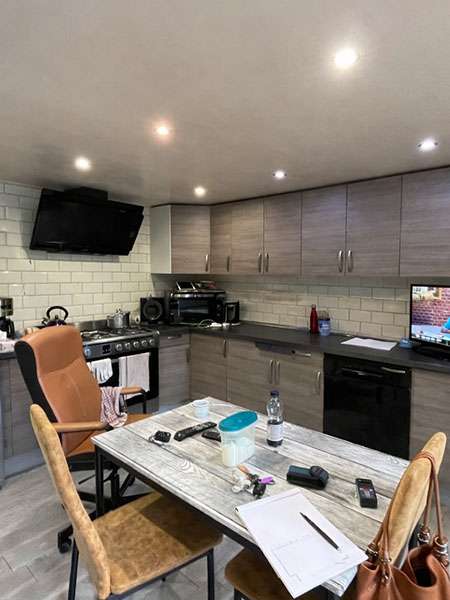 La cuisine avant le projet