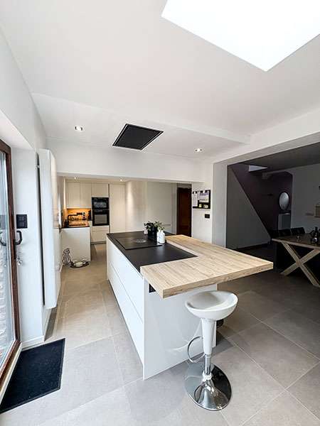 La cuisine en projet abouti