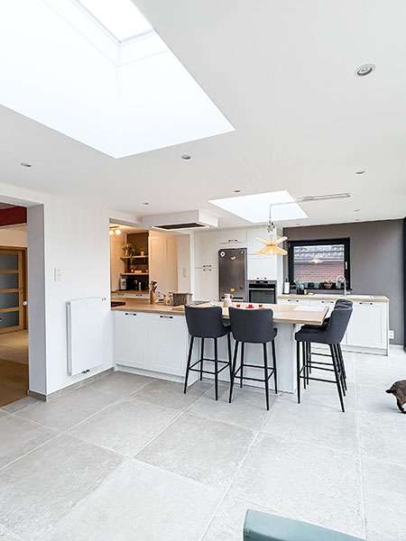 La cuisine en projet abouti